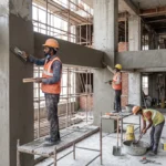 RCC Column & Beam Plastering